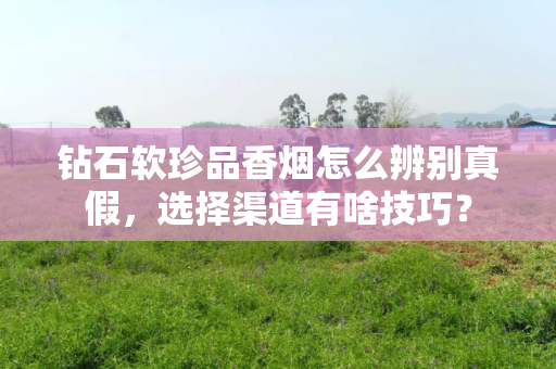 钻石软珍品香烟怎么辨别真假，选择渠道有啥技巧？